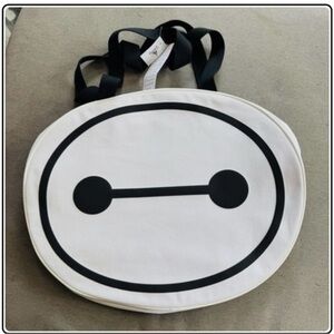 Stylish White and Black Tote Bag